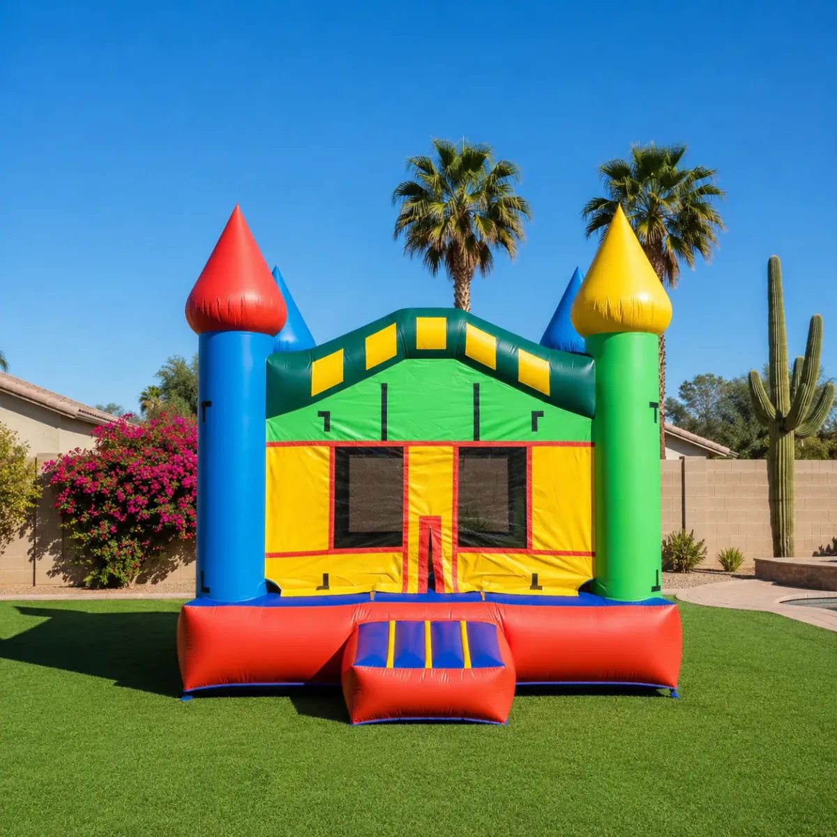 Classic Castle multicolor bounce house